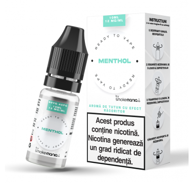 Lichid SmokeMania 10ml - Menthol 12mg