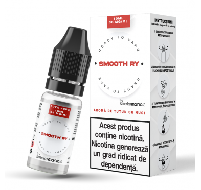 Lichid SmokeMania 10ml - Smooth RY 06mg