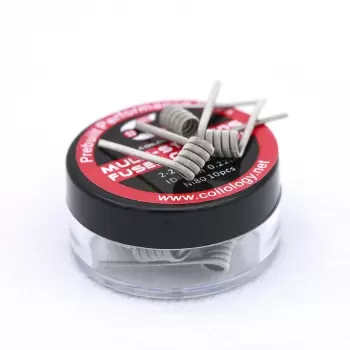 Rezistente Multi Strands Fused Clapton Ni80  Coilology pachet 10